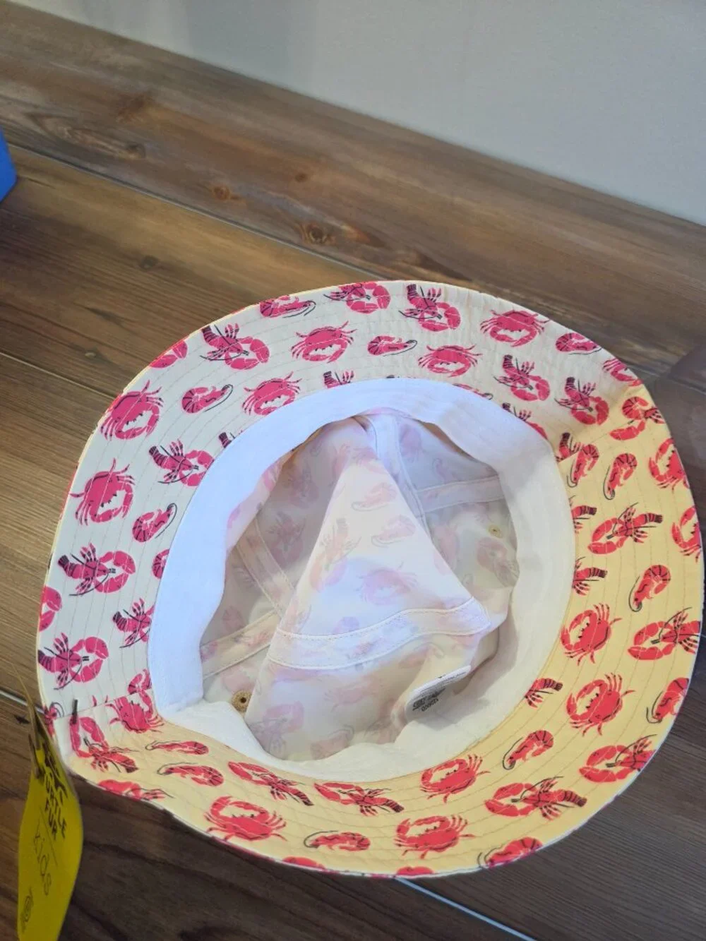 Kids Boardwalk Bucket Crab Shack Lobster Hat Turtle Fur